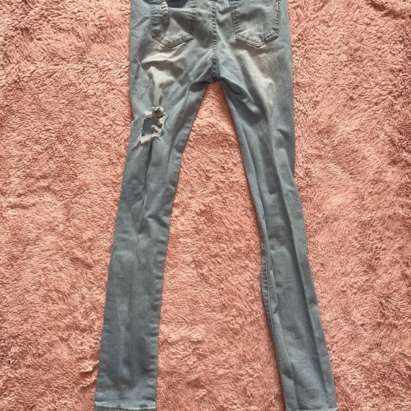 SHEIN High Waist Ripped Skinny Jeans - Picture 3 of 7